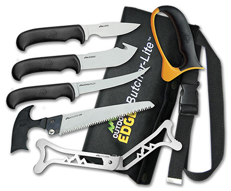OUTDOOR EDGE BUTCHER-LITE KIT 8PC