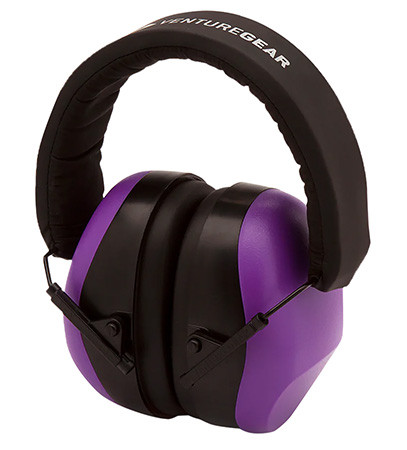 PYRA. EARMUFFS PURPLE NRR26 CLAM PACK