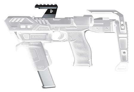 REC URP-01 SPRO UPPER RAIL W/5 SLOT PIC RL