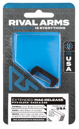 RIVAL MAG RELEASE EXT G43X / G48 BLK