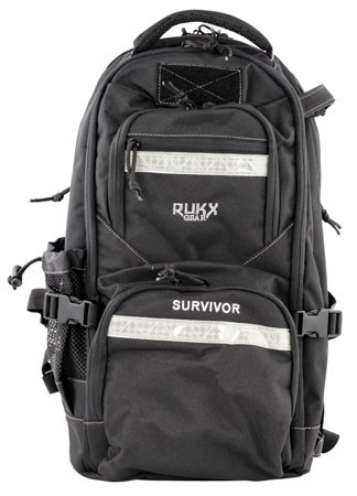 RUKX SURVIVOR BACKPACK BLK