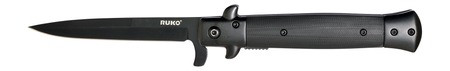 RUKO 420A 4"BLKOUT FOLDING G10