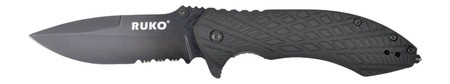 RUKO 440C 3-1/4"SERRATED FOLDING BBPS