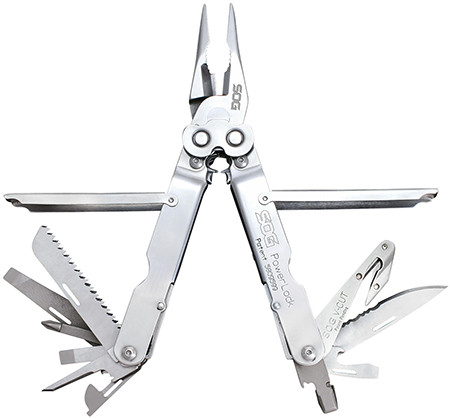 SOG S62N-CP POWERLOCK W V-CUTTER NYLON SHEATH