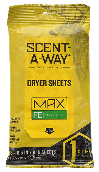 HS 0 SCENTAWAY EARTH DRYER SHEET
