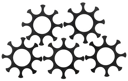 S&W FULLMN CLIP 5PK 357 8R
