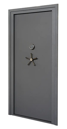 SNAPSAFE 36X80 VAULT DOOR DARK GRY D