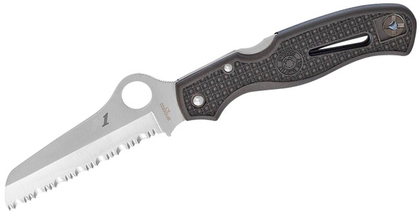 SPYDERCO ATLANTIC SALT SER 3.69 BLK