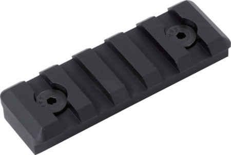 TIMBER MLOK 5 SLOT PICATINNY RAIL BLK