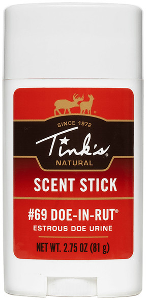 TINKS #69 DOE IN RUT STICK NATURAL 2.75OZ