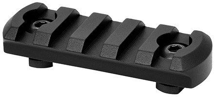WARNE M-LOK 5 SLOT RAIL BLK