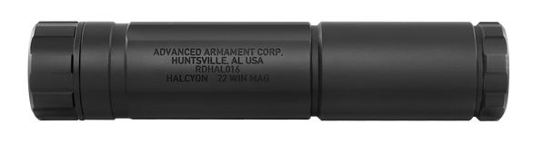 AAC HALCYON 5.7MM DT 1/2X28 BLK