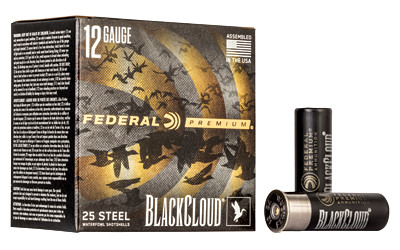 FED BLK CLOUD 12GA 3 BB 25/250