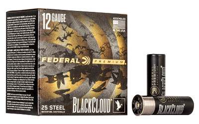 FED BLK CLOUD 12GA 3 #4 25/250