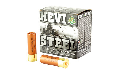 HEVI STEEL 12GA 3 #4 25/250