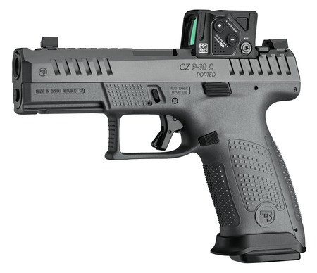CZ P10 C OR PORTED COA 9MM 4 10R BLK