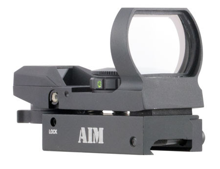 AIMSPORT RED DOT 1X34 REFLEX W-FARE 4-R