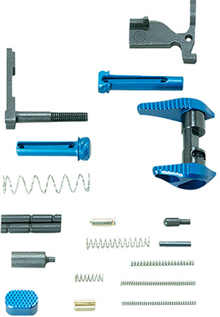 TIMBER AR LOWER PARTS KIT BLUE