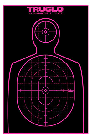 TRUGLO TARGET HANDGUN 12X18 12PK