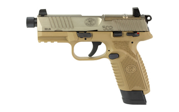 FN 502T 22LR 4.6 1-15RD 1-10RD FDE