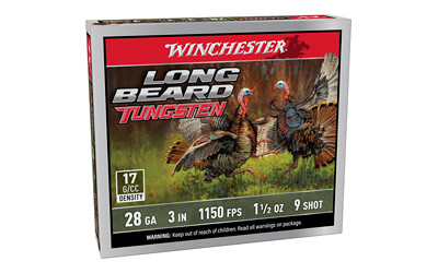 WIN LONG BEARD TS17 28GA 3" #9 5/50