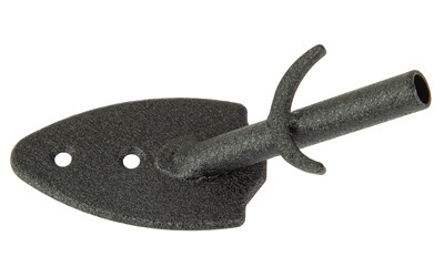 SKULL HOOKER FLUSH WALL MOUNT BLK