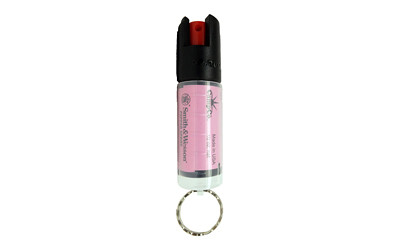 CBG S&W PEPPER SPRAY .5OZ KEYCHN PNK