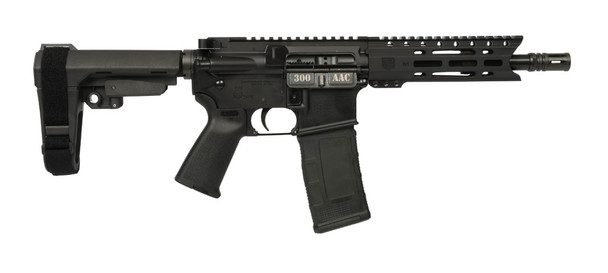 DIAMONDBACK DB-15 PIST 300BLK BLK 8" SBA3