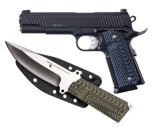 MAGNUM RESEARCH DE 1911 9MM 5" BLK KNIFE
