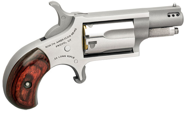 NAA MINI 22LR REV 1-1/8" SS PORTED