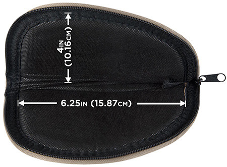 ALLEN HANDGUN CASE 6 ASSORTED CS