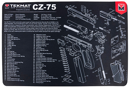TEKMAT CZ-75 GUN MAT