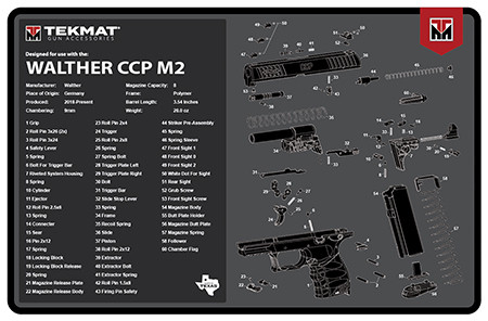 TEKMAT TEK-R17-WAL-CCP-M2 17X11 WALTHER CCP M2