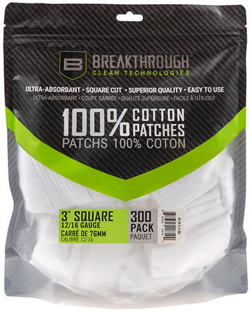 BRKTHRU BT-CP-S-3-300 SQ PTCHS 12-16G 300PCS