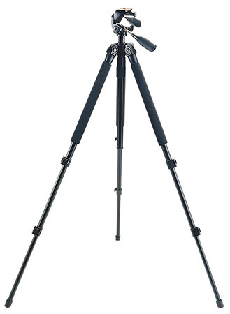BUSHNELL 63" BLACK TITANIUM TRIPOD, BOX