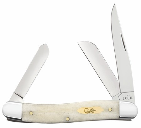 CASE SMOOTH NATURAL BONE MED STOCKMAN