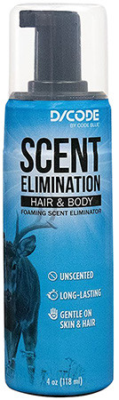 CODE HAIR AND BODY FOAMING SCENT ELIMINATOR