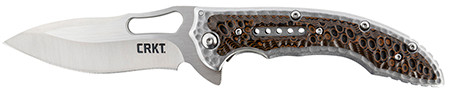 CRKT FOSSIL 3.96 DROP BRN
