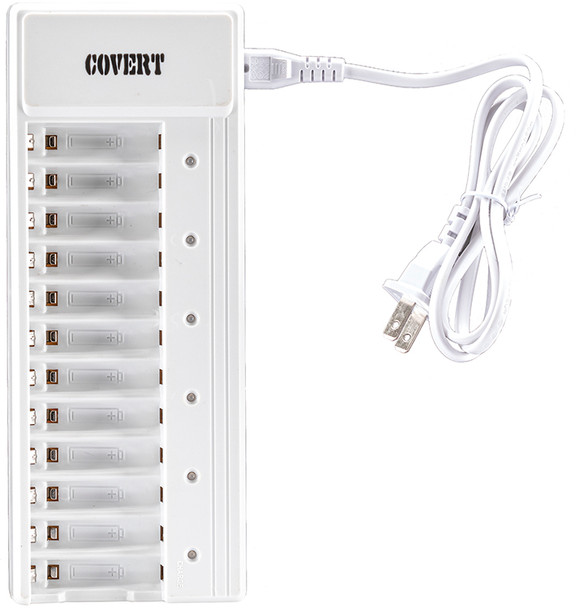 COVERT 12AA-BATTERY CHARGER