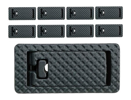 FAB FX-MALC1B LOCKING RAIL COVER SLIM 9PACK