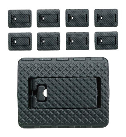 FAB FX-MALC2B LOCKING RAIL COVER WIDE 9PACK