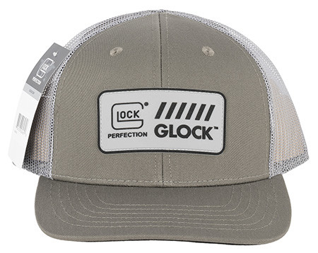 GLOCK SERRATION PATCH HAT GREY