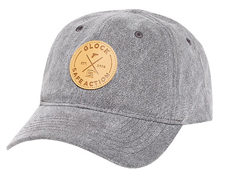 GLOCK SAFE ACTION LTHER PATCH HAT