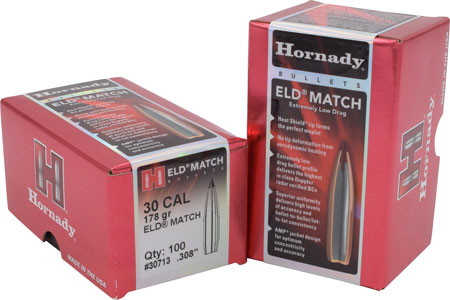 HORNADY BULL .308 178 ELD-M 100/15