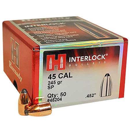 HORNADY BULL .452 245 SP INTERLOCK 50/15