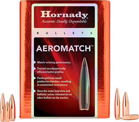 HORNADY BULL .308 175 HPBT AEROMATCH 500/6