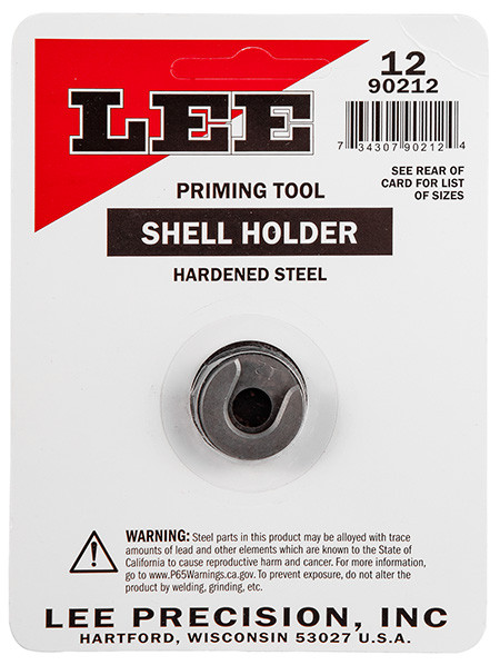 LEE SHELL HOLDER #12 AP ONLY