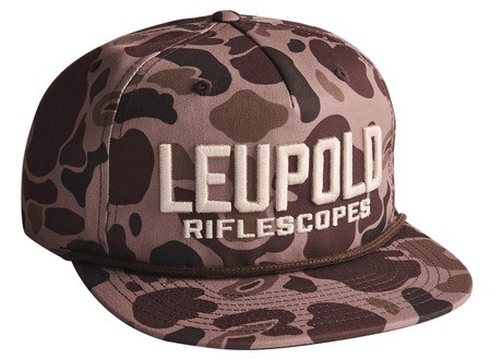 LEUPOLD RETRO ROPER BARK DUCK CAM HAT