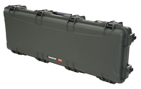 NANUK CASE W/FOAM OLIVE