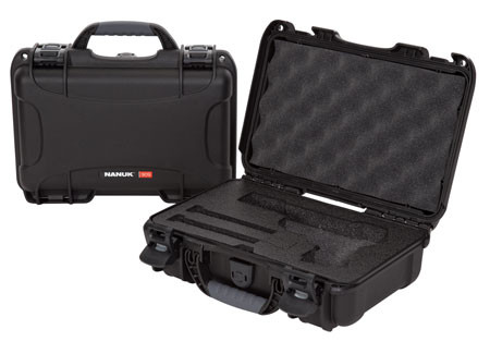NANUK CASE W/CLASSIC GUN BLACK